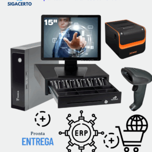 KIT Completo de PDV - Comece a vender agora mesmo - com integração a SEFAZ