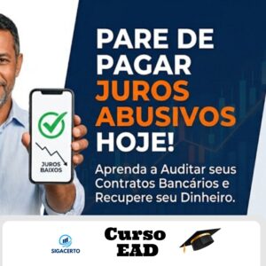 Auditar juros e renegociar dívidas com Bancos utilizando IA - Inscreva-se já!