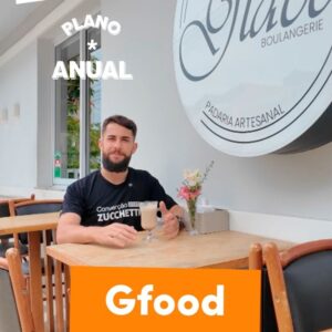 Gfood+Gpro  - Retaguarda Completa para Bares e Restaurantes com controle de mesas Gfood - Plano Anual
